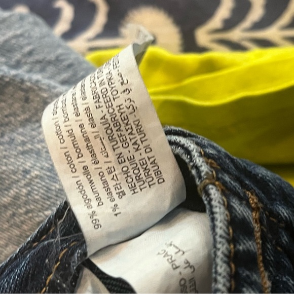 Zara Cropped Wide Leg Sailor Jeans in Dark Indigo - Picture 7 of 7